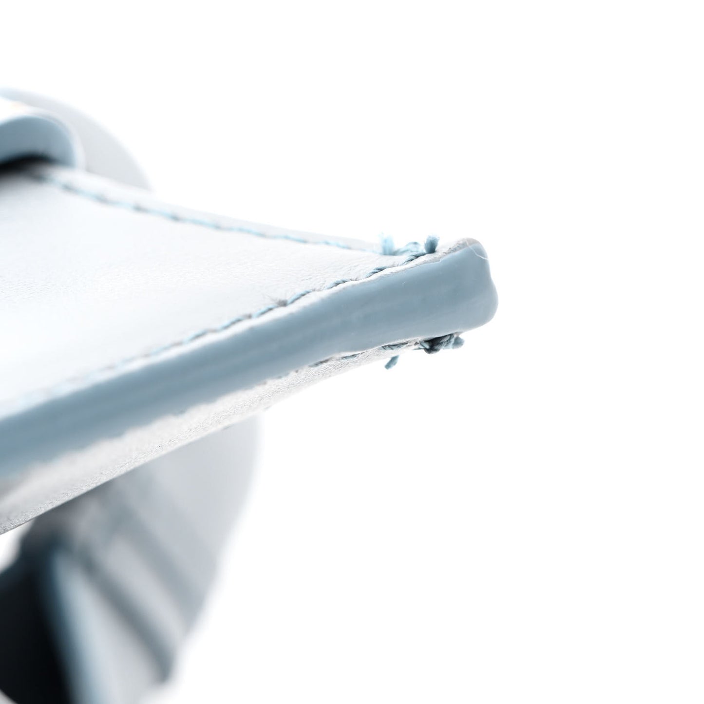 Calfskin Small Woody Tote Storm Blue