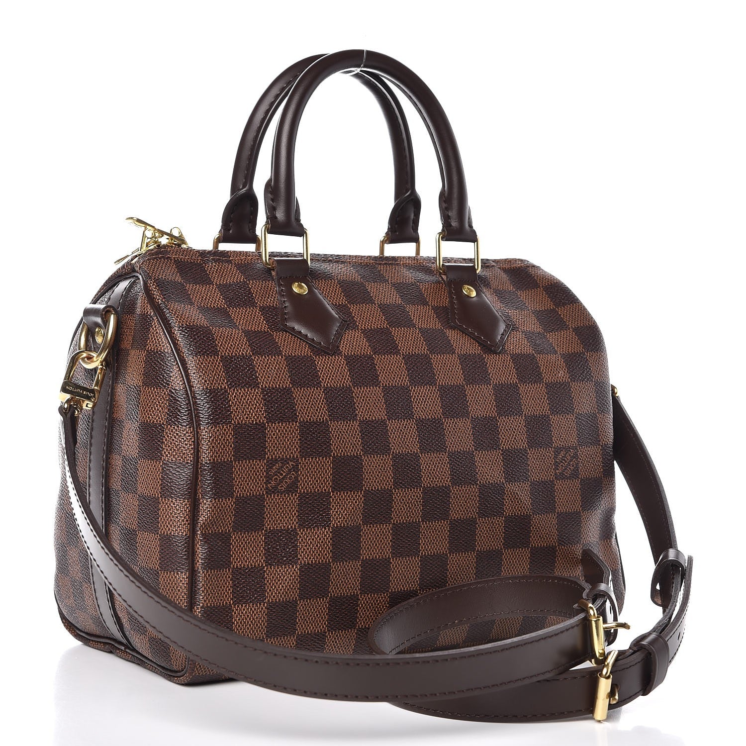 Louis Vuitton Damier Ebene Speedy Bandouliere 25 4 of 9