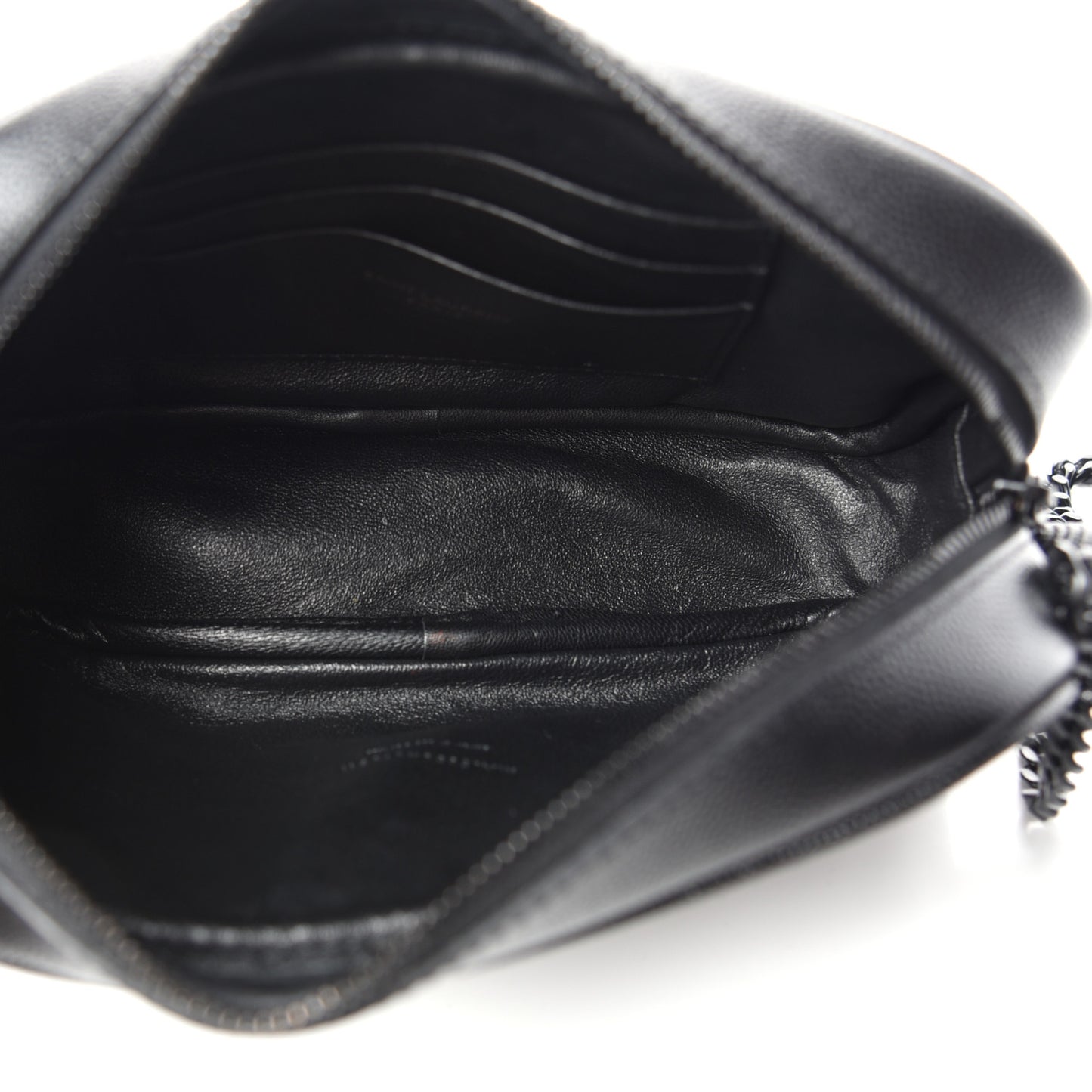 Grain De Poudre Matelasse Monogram Mini Lou Camera Bag Black