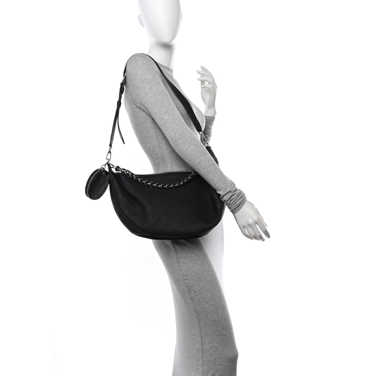 Louis Vuitton Mahina Baia MM Black 2 of 9