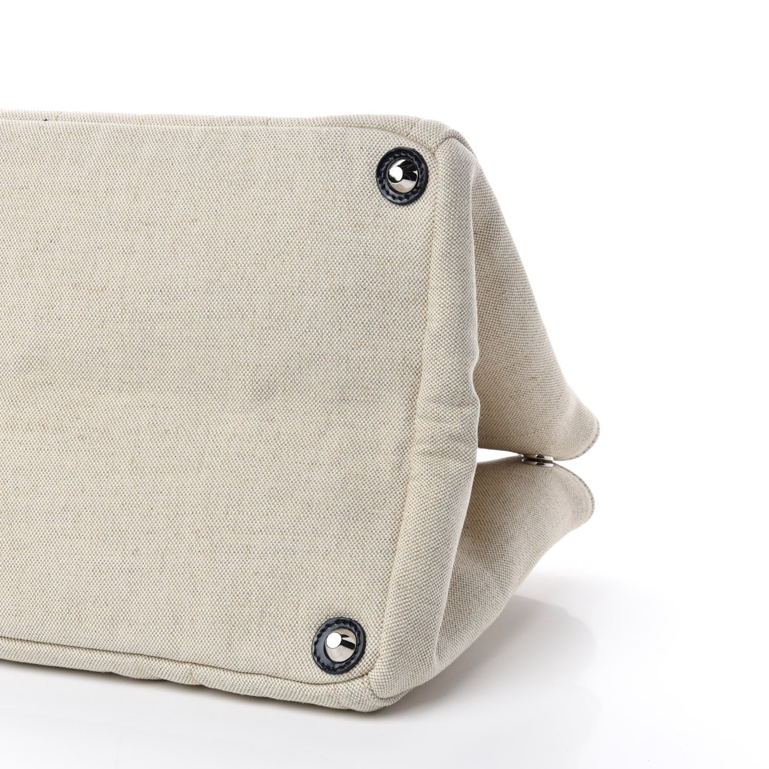Prada Canvas Mistolino Canapa Tote Naturale Blue 7 of 14