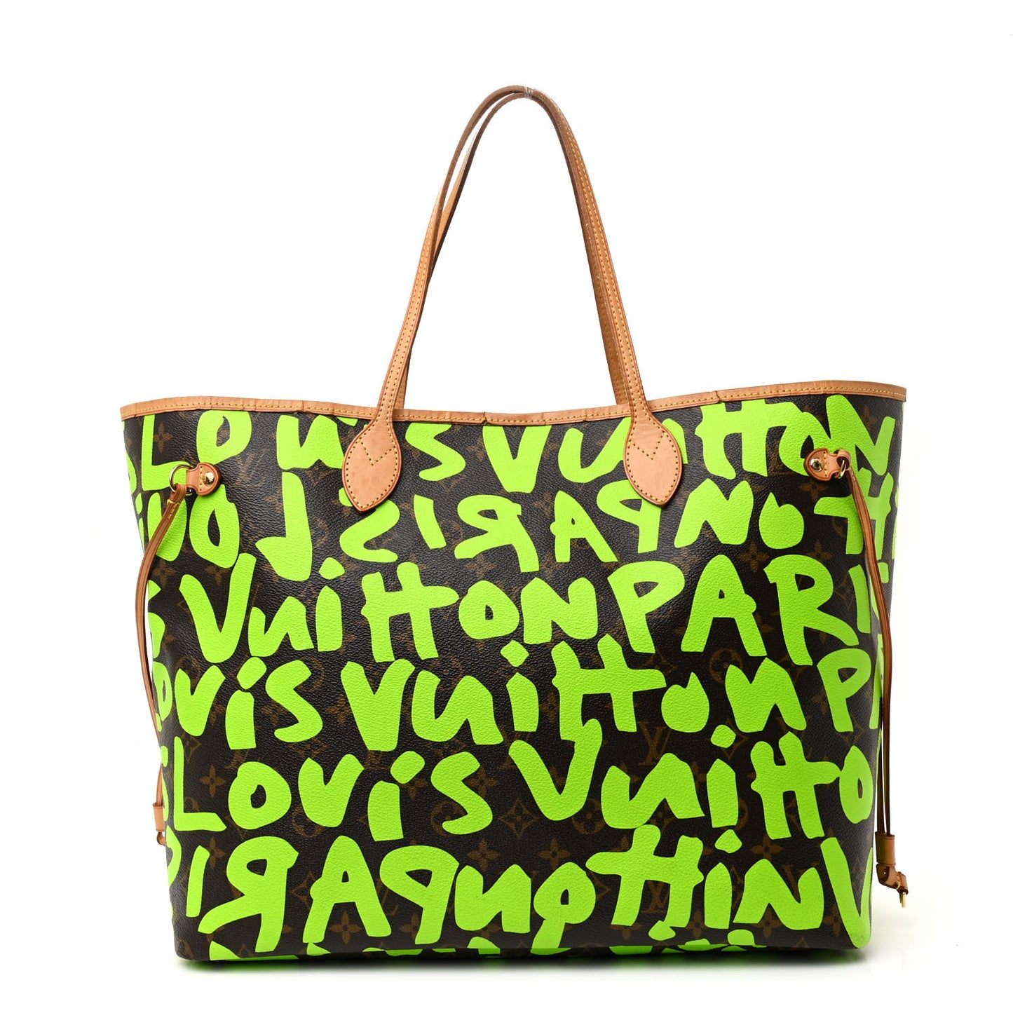 Monogram Graffiti Neverfull GM Green