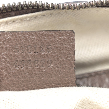 Gucci GG Supreme Monogram Web Small Ophidia Half Moon Hobo Brown 7 of 10