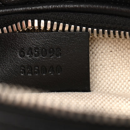 Gucci Calfskin GG Tennis Embossed Pocket Belt Bag Black 7 of 10