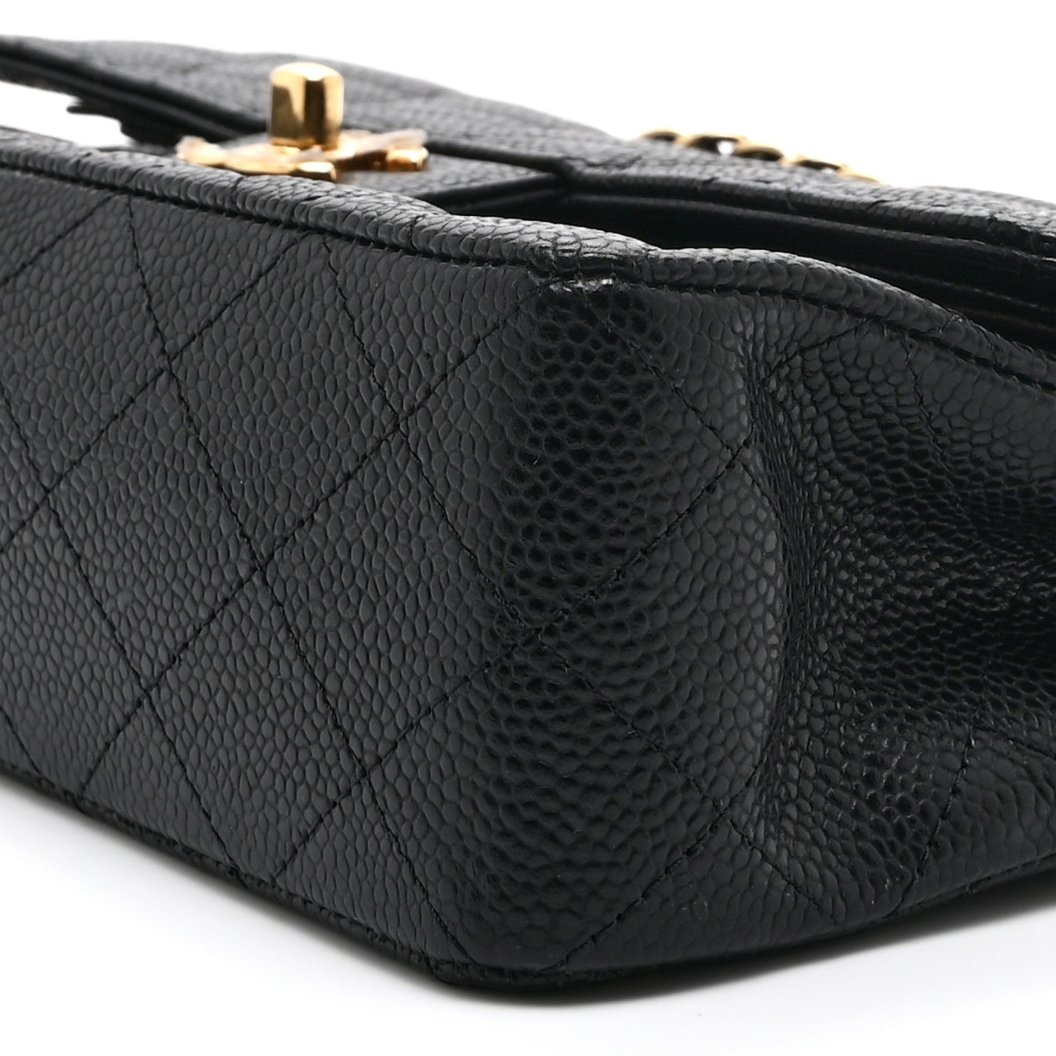 Chanel Caviar Quilted Small Double Flap Black 10 of 10