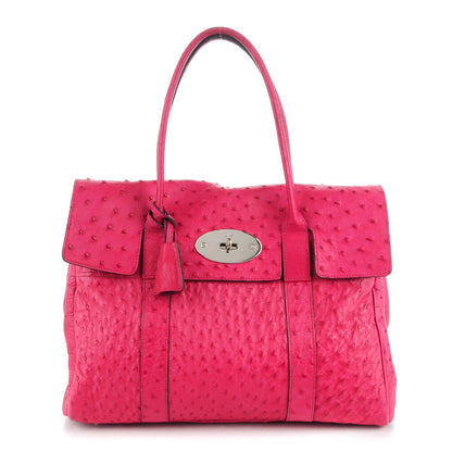 Mulberry Ostrich Bayswater Fuchsia 1 of 8