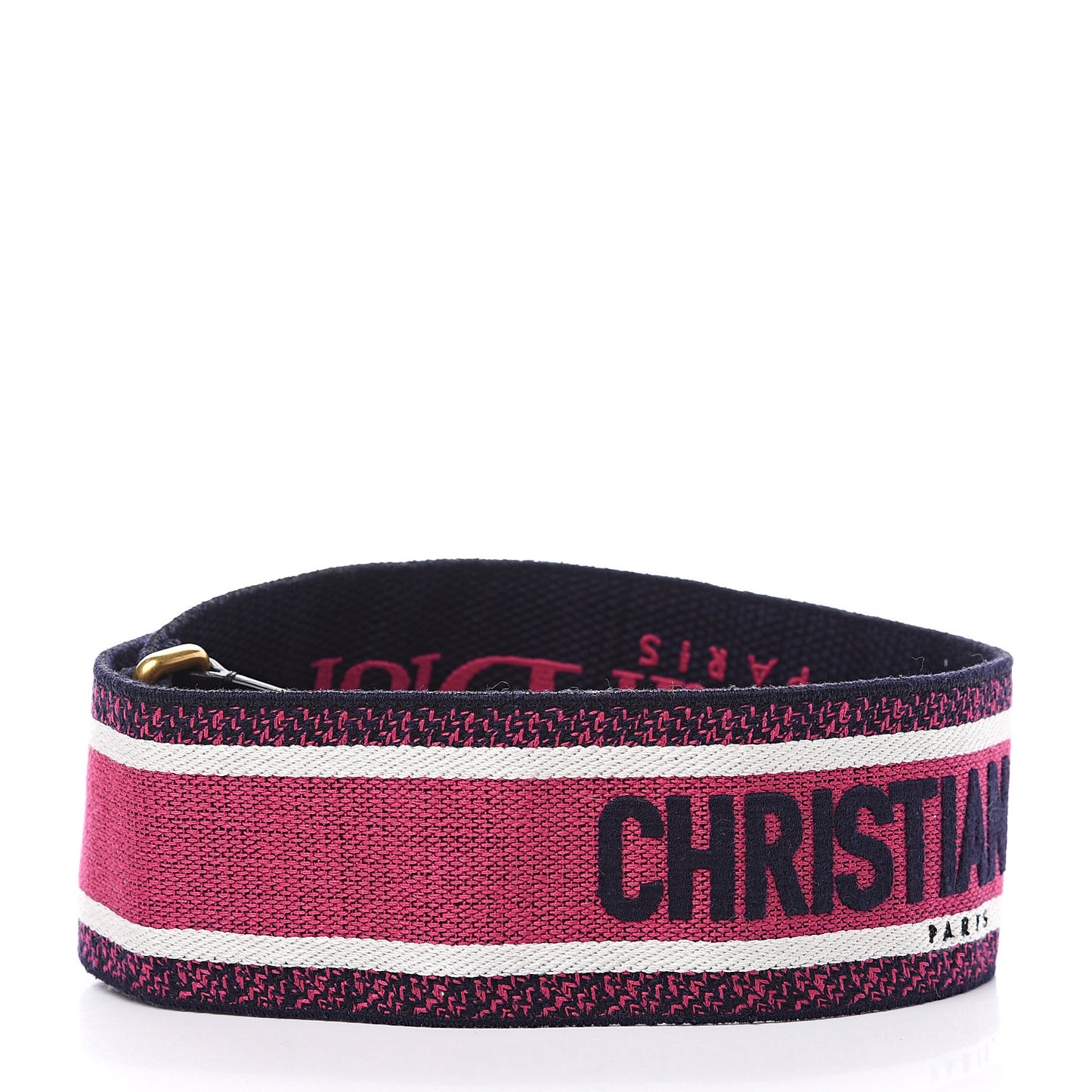 Canvas Embroidered Shoulder Strap Multicolor