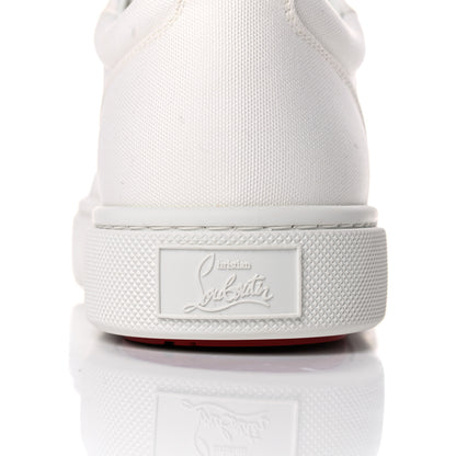 Christian Louboutin Canvas Simplerui Flat Sneakers 42 White 11 of 12
