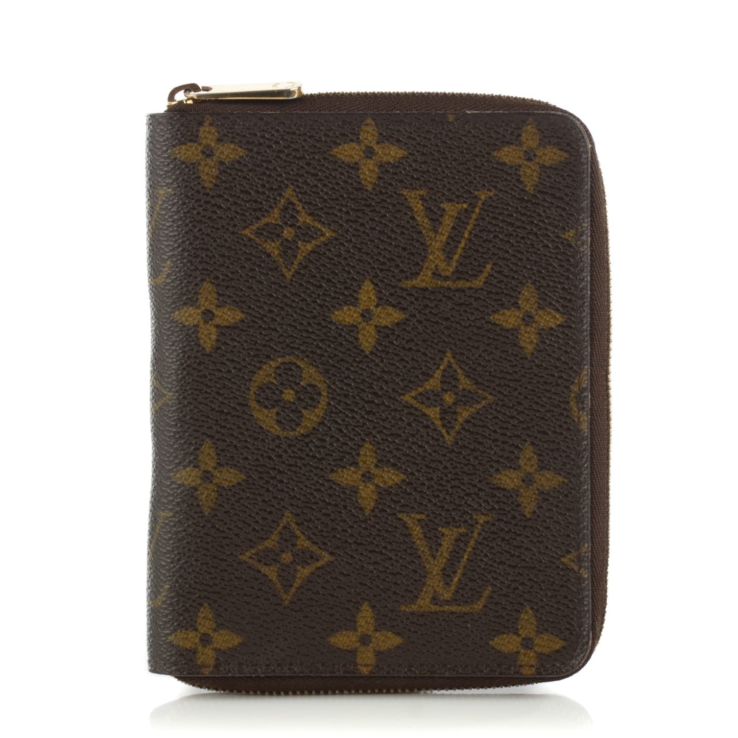Monogram Zipped Passport Holder Wallet