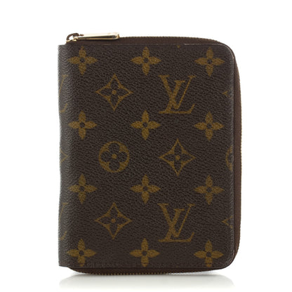 Louis Vuitton Monogram Zipped Passport Holder Wallet 1 of 7