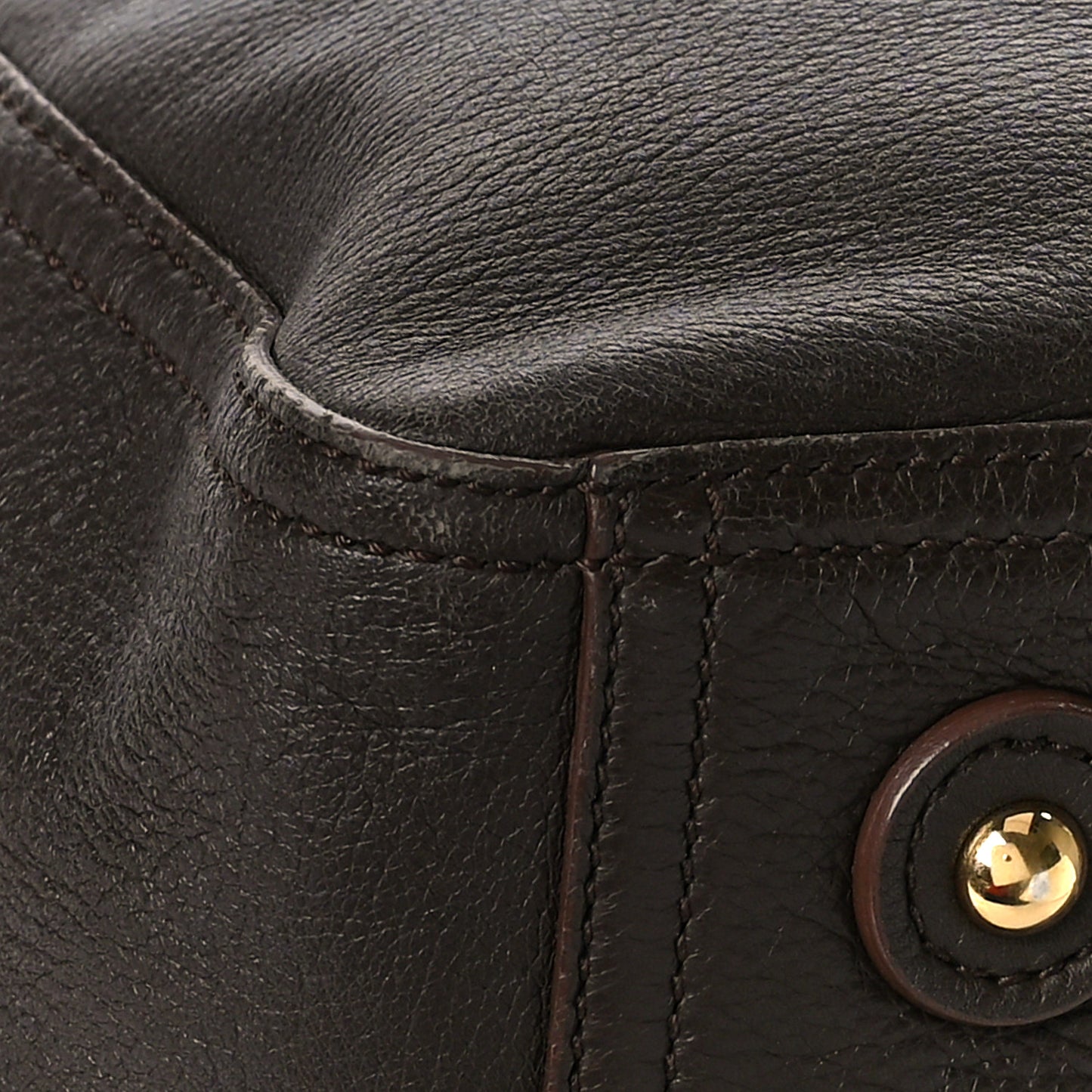 Calfskin XL Downtown Tote Brown