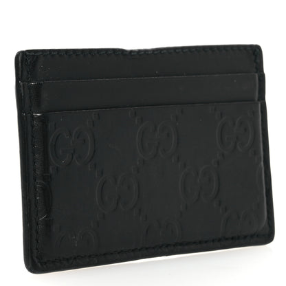 Gucci Guccissima Card Holder Black 3 of 7