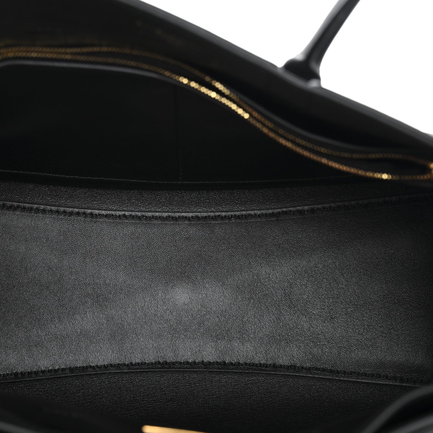 Smooth Calfskin Small Bel Air Carry All Bag Black