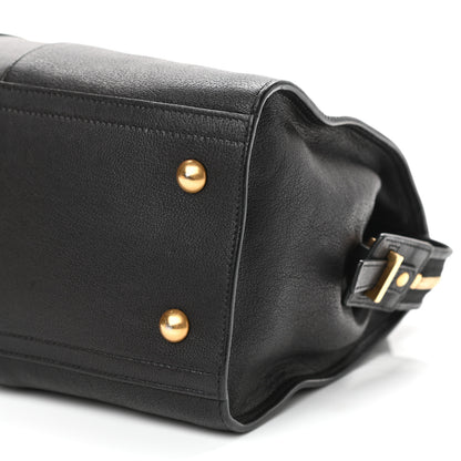 Saint Laurent Sheepskin Small Cabas ChYc Black 6 of 11