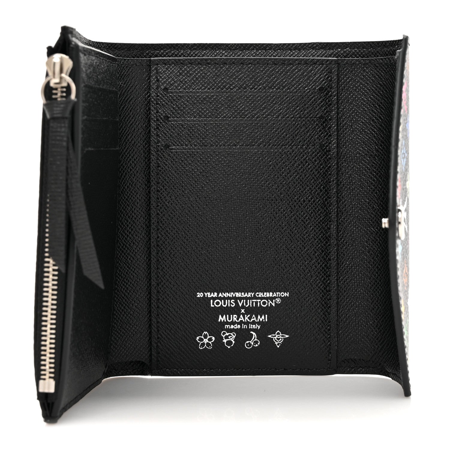 Louis Vuitton LV X TM Monogram Multicolor Victorine Wallet Black 5 of 8