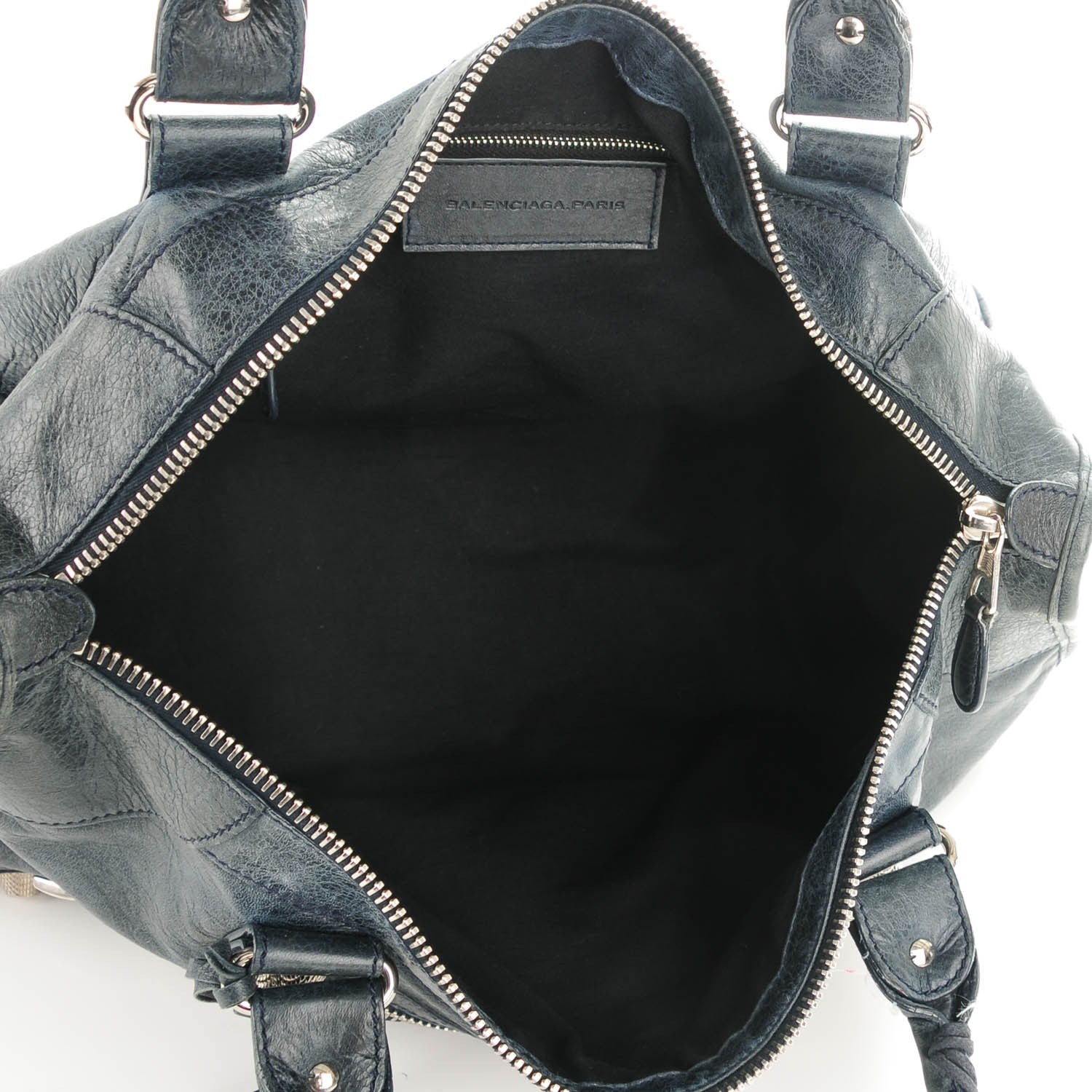 Balenciaga Agneau Giant 21 Silver Hardware Work Dark Night 5 of 11