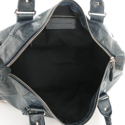 Balenciaga Agneau Giant 21 Silver Hardware Work Dark Night 5 of 11