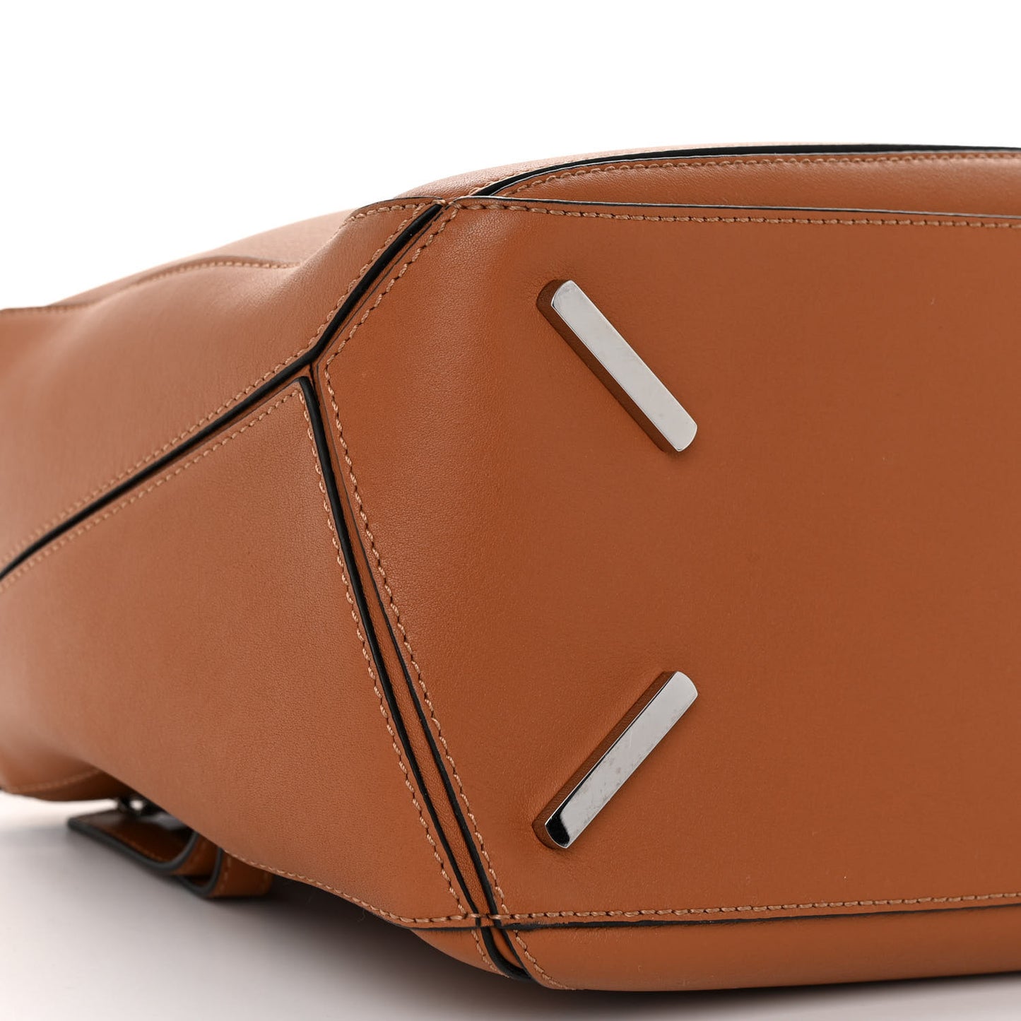 Calfskin Medium Puzzle Bag Tan