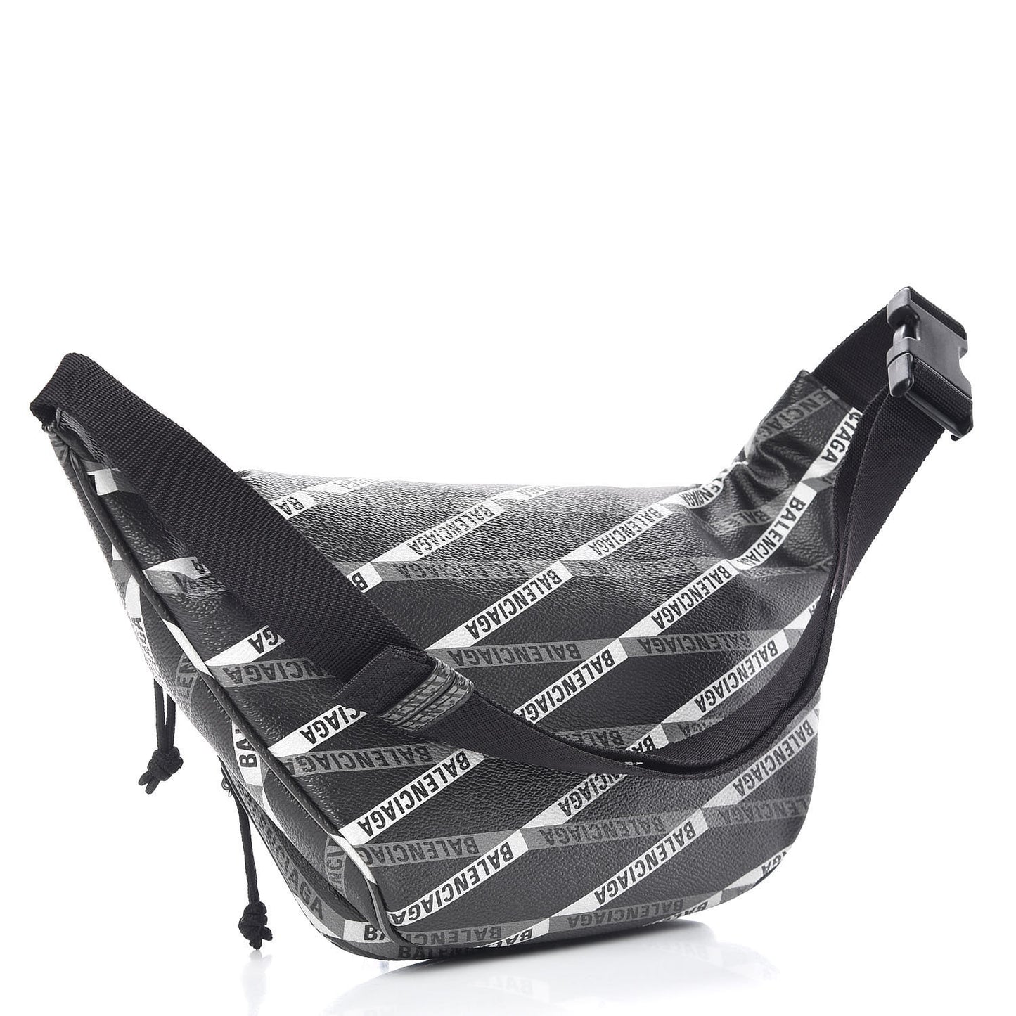 Coated Canvas Losange Monogram Explorer Belt Bag Black Grey