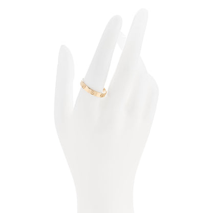 Cartier 18K Yellow Gold 3.5mm LOVE Wedding Band Ring 60 9 2 of 5