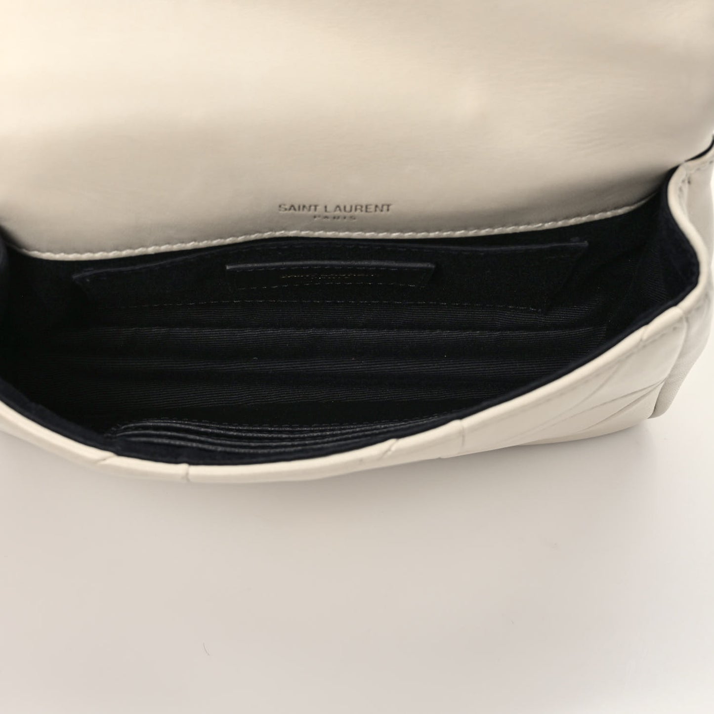 Lambskin Monogram Jamie Belt Bag Crema Soft