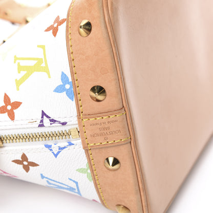 Louis Vuitton Monogram Multicolor Alma White 9 of 9
