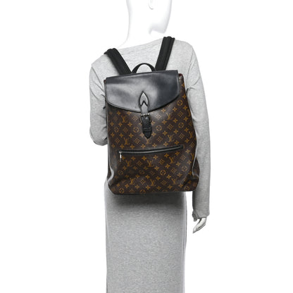 Louis Vuitton Monogram Macassar Palk Backpack 2 of 15
