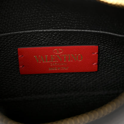 Valentino Garavani Grainy Calfskin Mini Vlogo Hobo Bag Black 6 of 11