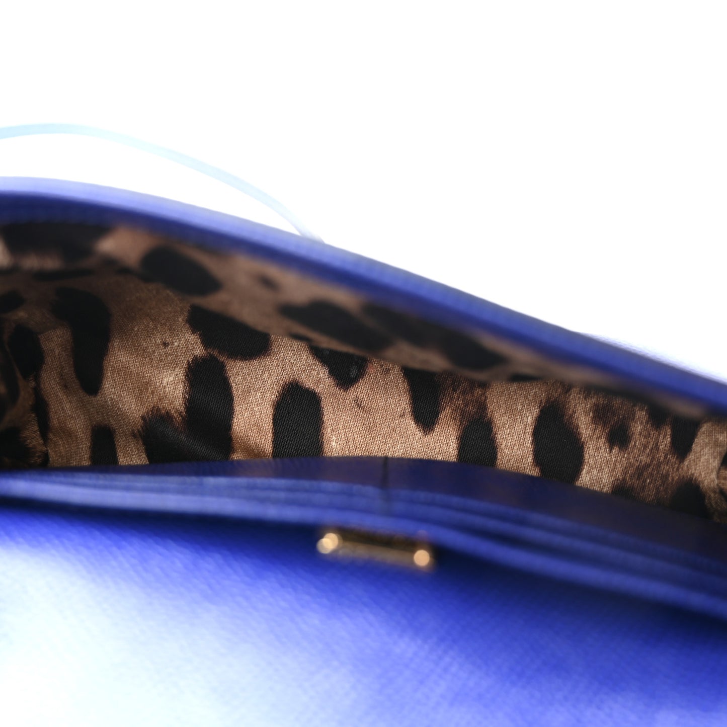 Dauphine Miss Sicily East West Shoulder Bag Blue