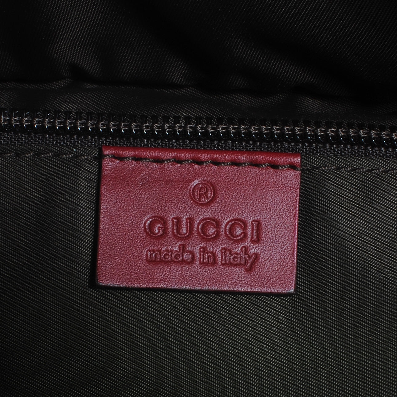 GG Monogram Web Medium Collapsable Carry On Duffle Beige Red