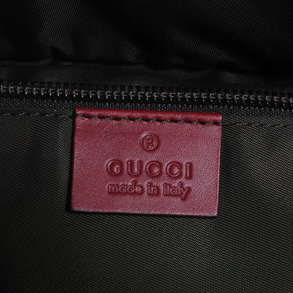 Gucci GG Monogram Web Medium Collapsable Carry On Duffle Beige Red 7 of 8