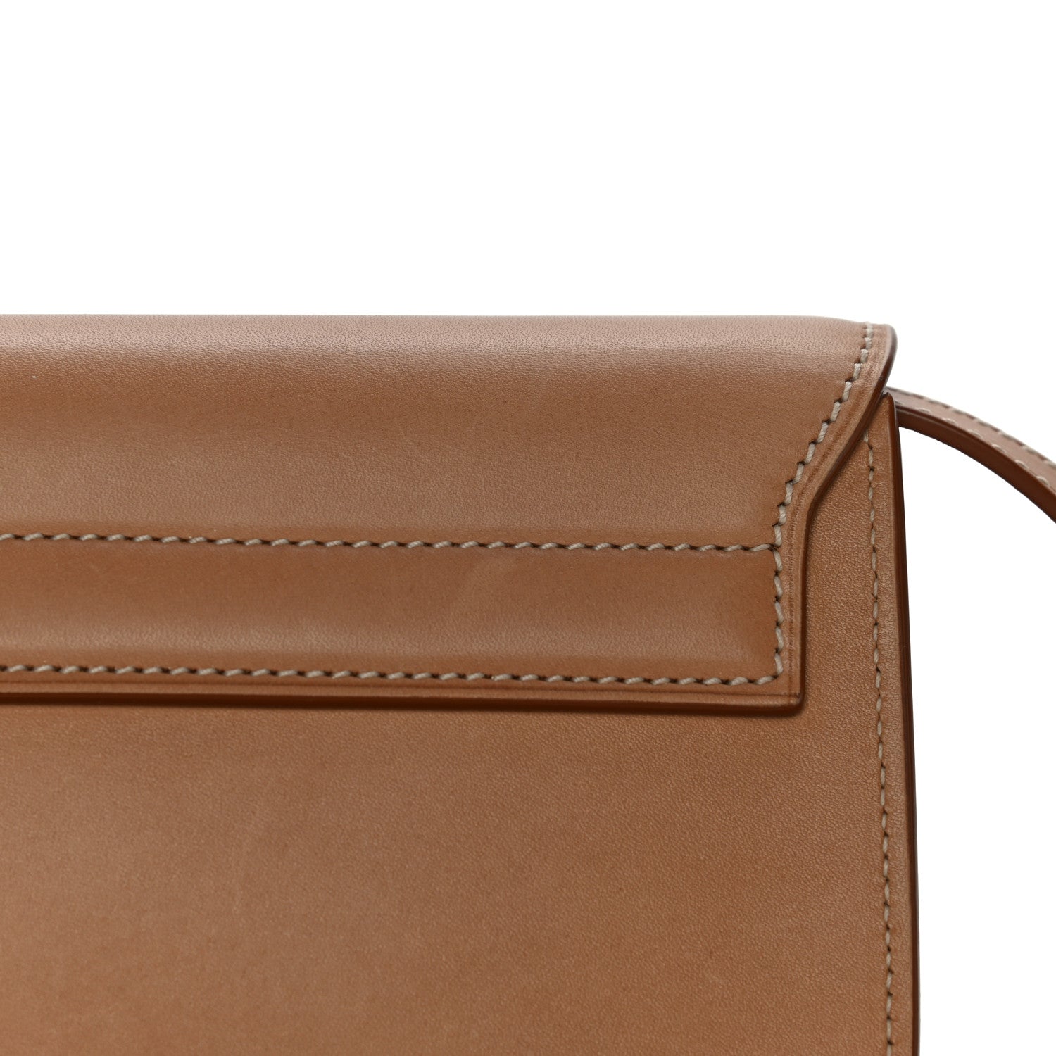 Saint Laurent Smooth Vintage Calfskin Small Kaia Satchel Brown Gold 11 of 12