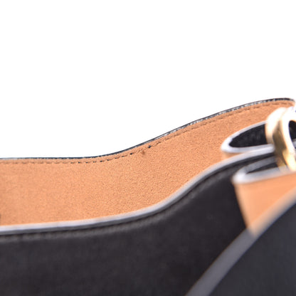 MCM Grained Calfskin Large Milla Hobo Black 6 of 14