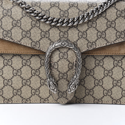 Gucci GG Supreme Monogram Small Dionysus Shoulder Bag Taupe 14 of 14