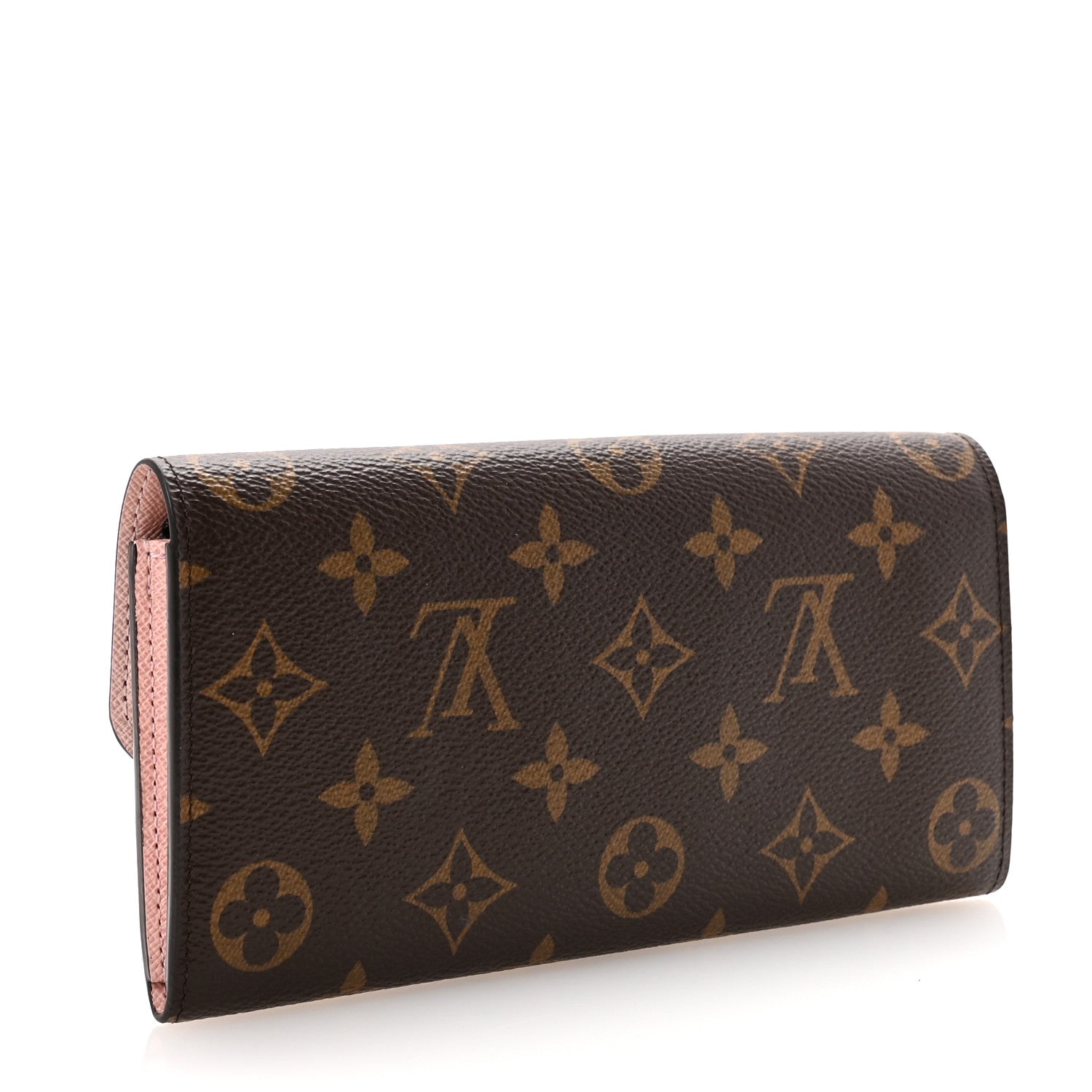 Louis Vuitton Monogram Emilie Wallet Rose Ballerine 3 of 6