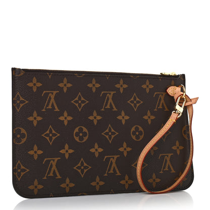 Louis Vuitton Monogram Neverfull MM GM Pochette 3 of 6