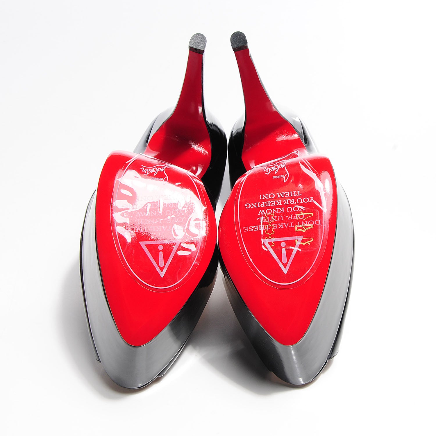 Christian Louboutin Patent Jamie 160 Pumps 41 Black 5 of 7