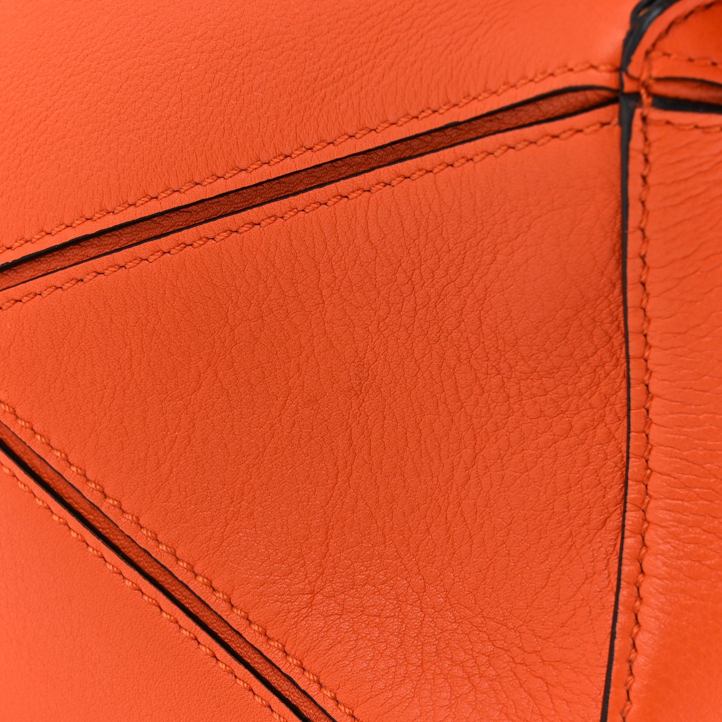 Calfskin Mini Puzzle Bag Orange