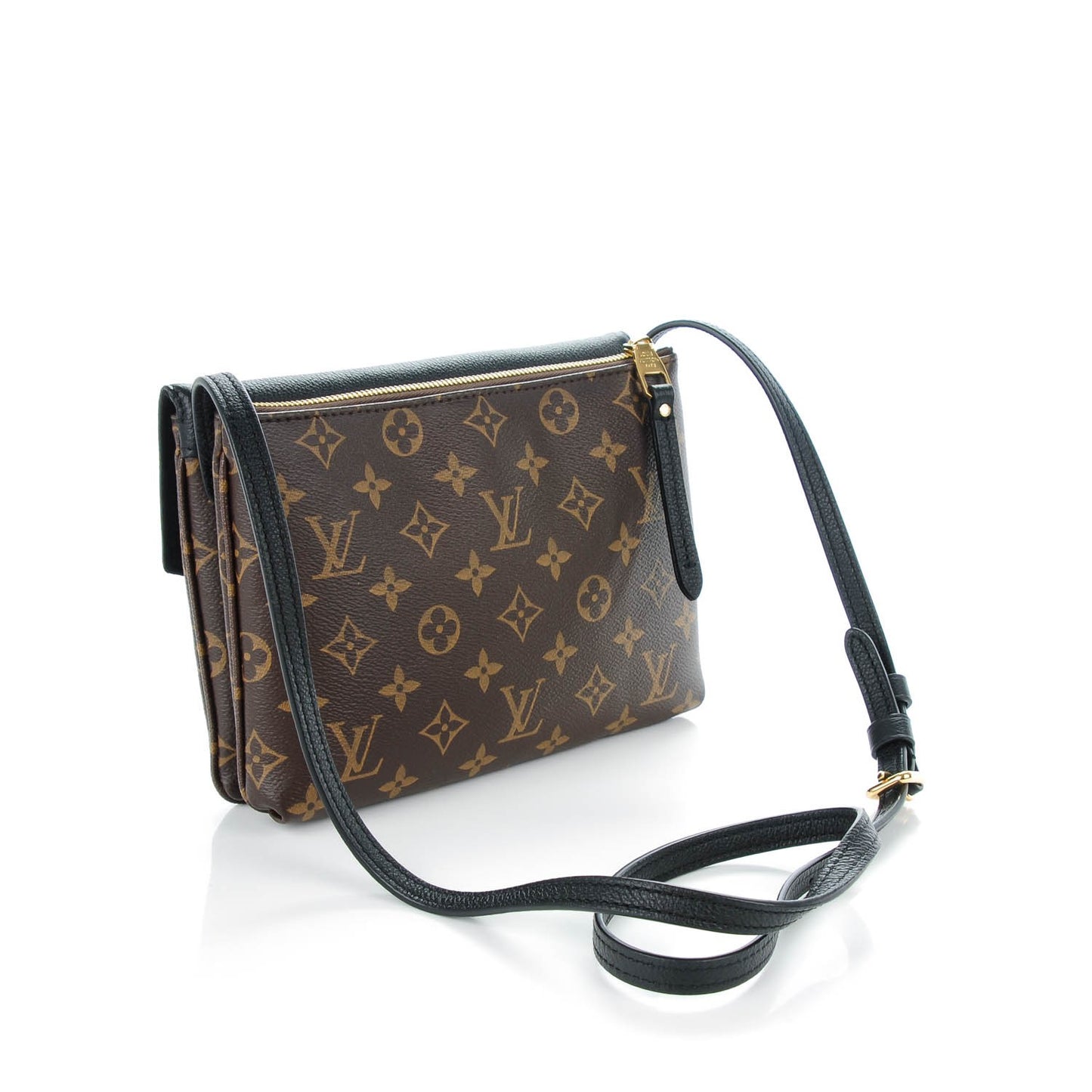 Monogram Twice Pochette Black