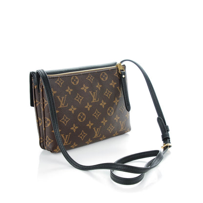 Louis Vuitton Monogram Twice Pochette Black 3 of 7