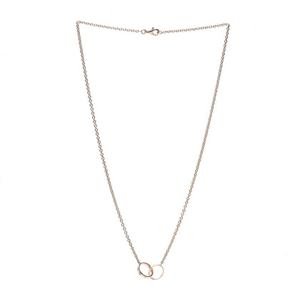 Cartier 18K Yellow Gold Interlocking LOVE Necklace 3 of 5