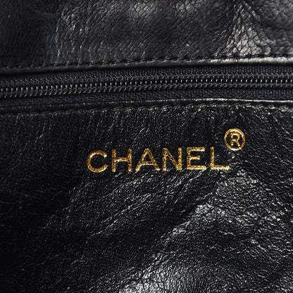 Chanel Lambskin Quilted Small Tassel Flap Black 6 of 16