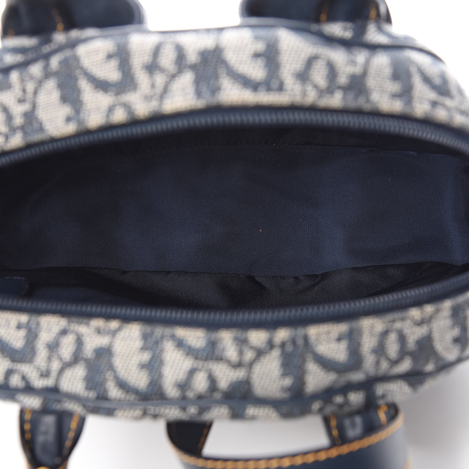 Christian Dior Monogram Mini Saddle Bowler 5 of 12