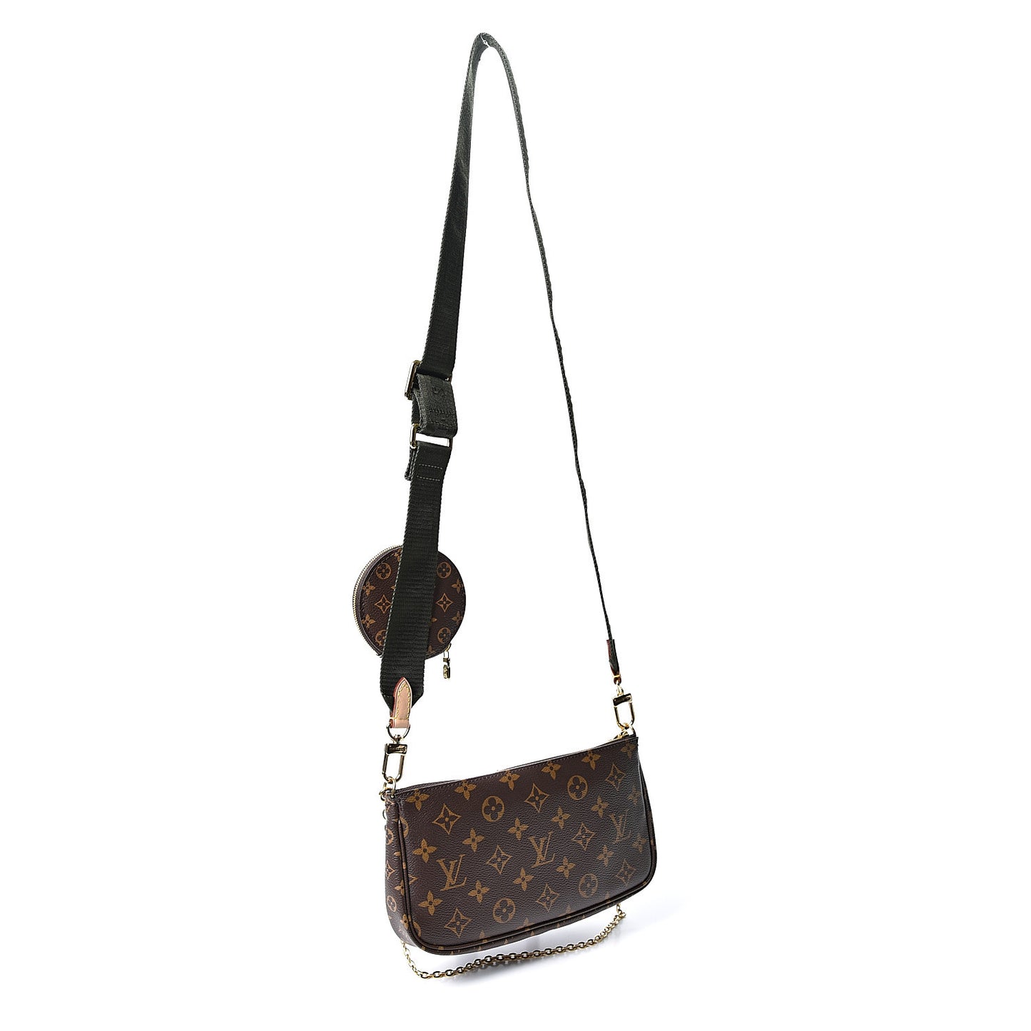 Monogram Multi Pochette Accessories Kaki