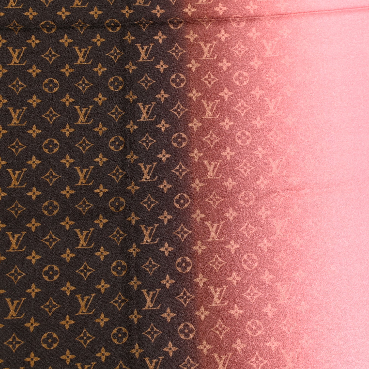 Louis Vuitton Wool Monogram Telling Stole Rose Corail 3 of 4