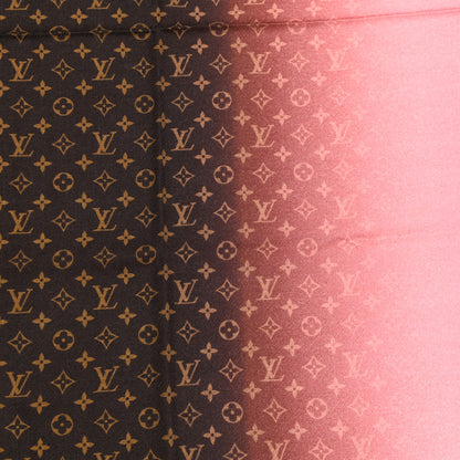 Louis Vuitton Wool Monogram Telling Stole Rose Corail 3 of 4