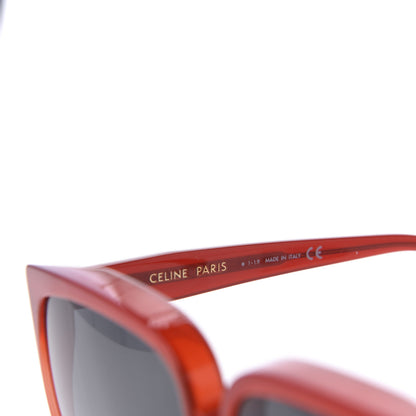 Celine Acetate Gradient Square Sunglasses CL4048FN Red 5 of 7