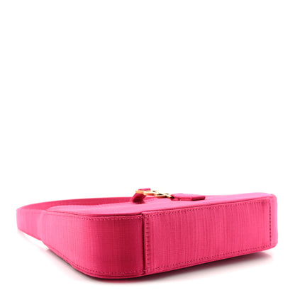 Saint Laurent Satin Le 5 A 7 Mini Hobo Guava Pink 4 of 10