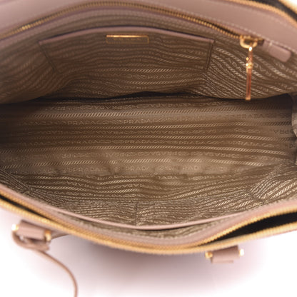 Prada Saffiano Large Galleria Double Zip Tote Cammeo 5 of 12
