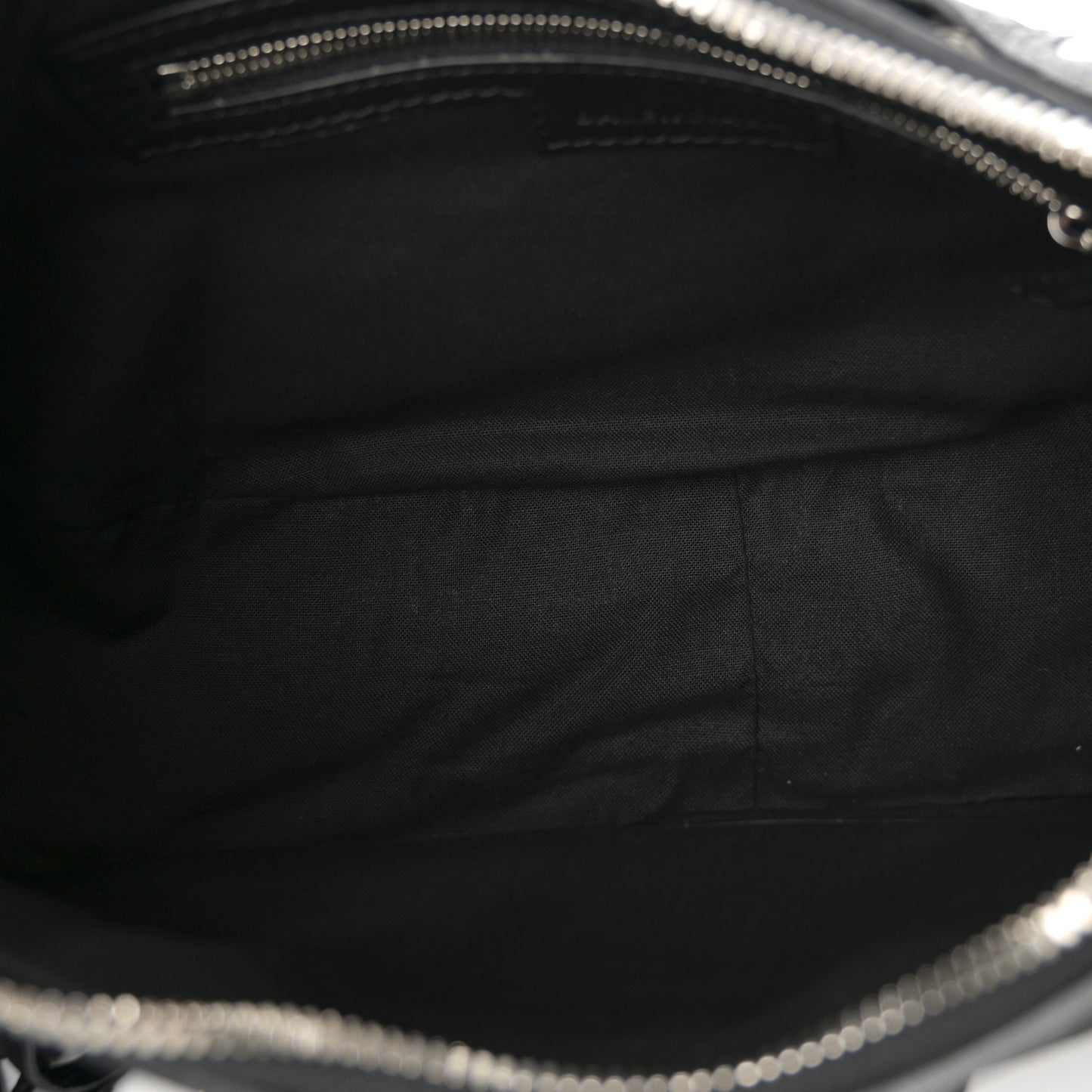 Agneau Arena Small Le Cagole Fringe Shoulder Bag Black